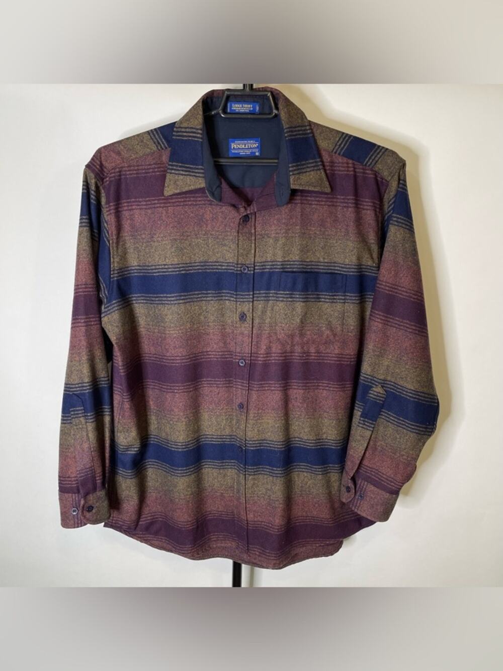 Vintage Pendleton Lodge Plaid Shirt Size XL Men’s